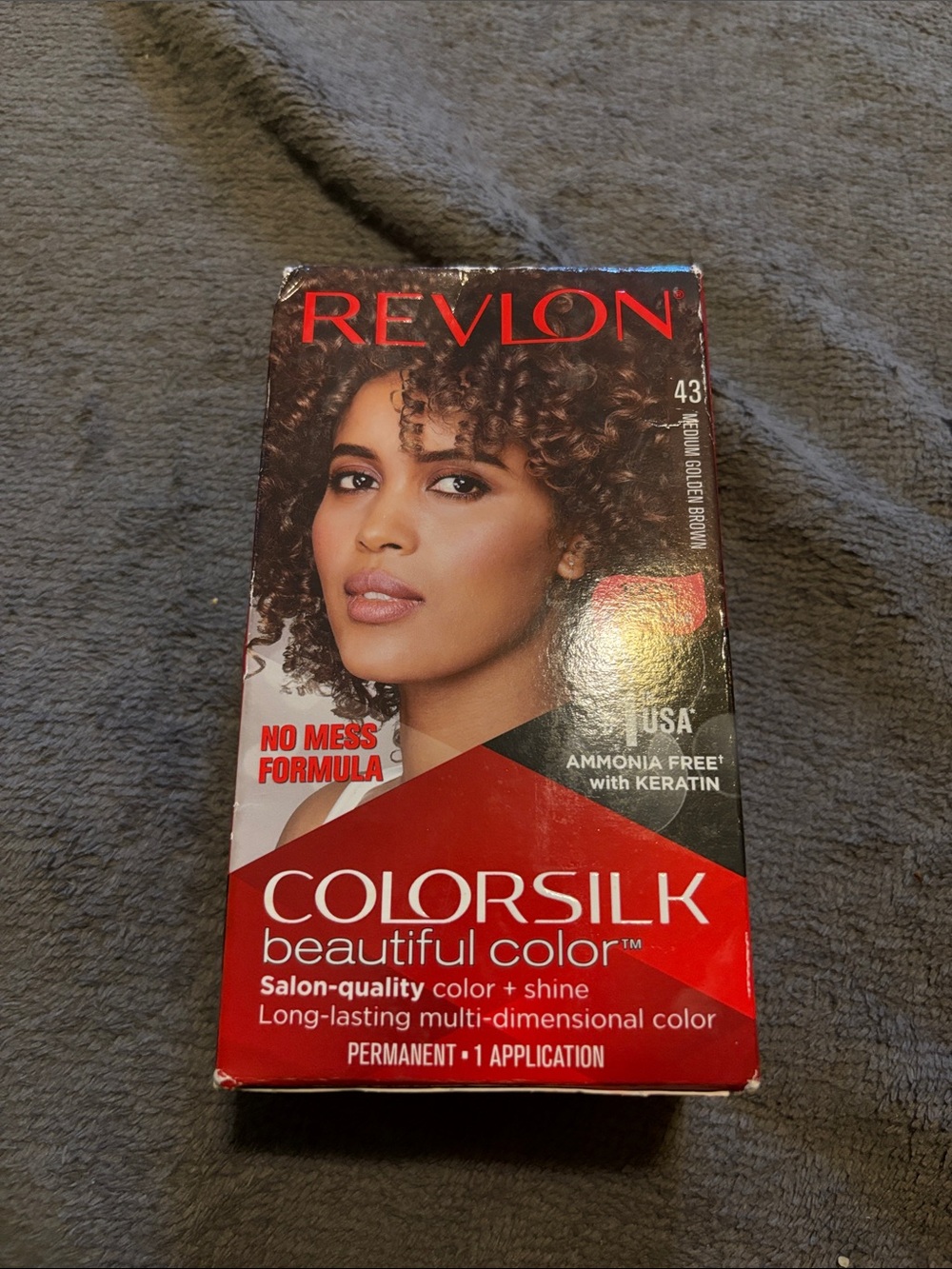 Revlon Colorsilk Beautiful Color - Medium Golden Brown (43)